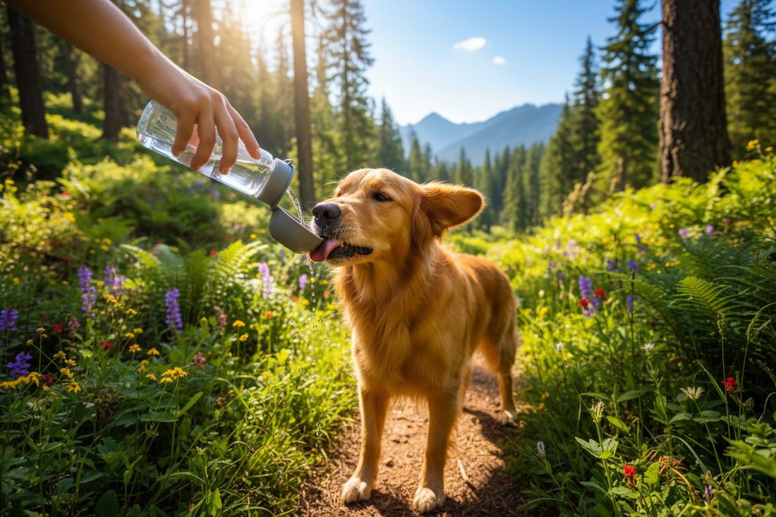 Why Dogs Need Portable Water Bottles Outdoors